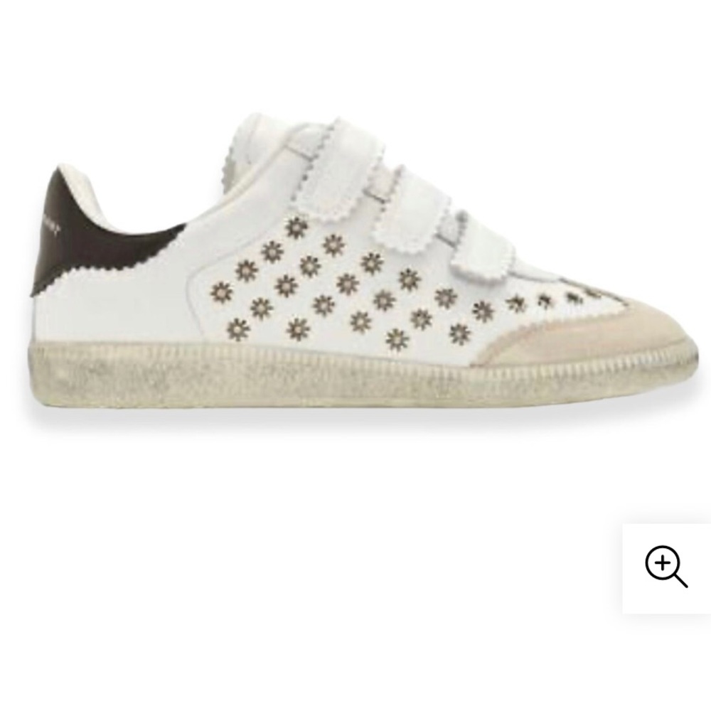 Isabel Marant studded velcro sneakers 38